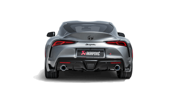 Akrapovic GR Toyota Supra Exhaust Slip-On Line (Titanium) - Image 3