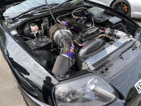 Garage Whifbitz Supra Pre-Facelift Carbon Radiator Shroud - Image 6