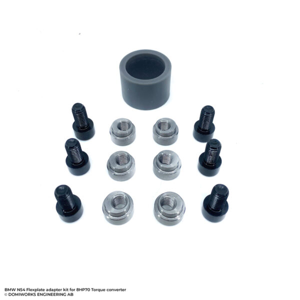 DomiWorks - BMW N54/N55 flexplate to N57 torque converter adapter kit