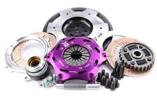 Xtreme Performance - 184mm Sprung Ceramic Twin Plate Clutch Kit Incl Flywheel & CSC GR Yaris