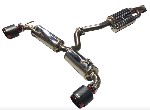 Blitz NUR Spec Custom Edition - Carbon Red - Exhaust System - Gen 1 GR Yaris