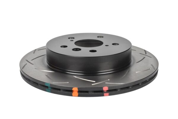 DBA 4000 Series T3 Slotted Rear Brake Discs Toyota GR Yaris - Image 3
