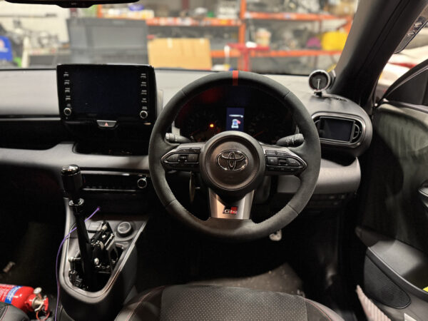 Genuine GR Toyota GRMN Yaris & GR Corolla Steering Wheel - Image 2