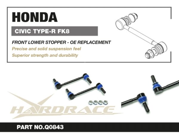 Hardrace Toyota GR Yaris Front Lower Stopper Link - Image 6