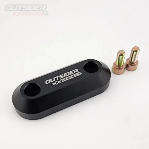 Outsider Garage Toyota Supra MKIV Throttle Cable Firewall Block Off Plate
