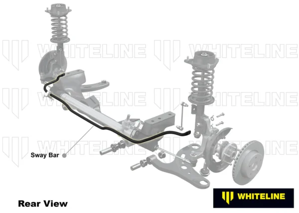 Whiteline Front Anti-Roll Bar 20mm Heavy Duty Blade Adjustable Toyota GT86 GR86 Subaru BRZ - Image 5
