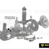 Whiteline Upper Rear Differential mount in cradle bushing For Toyota GT86 GR86 Subaru BRZ - Image 4