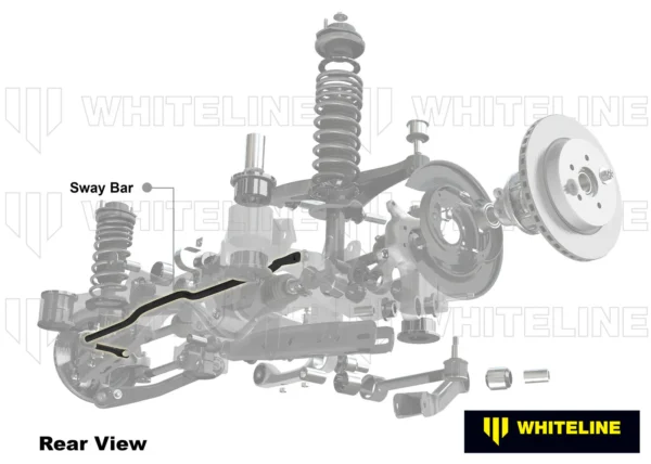 Whiteline Rear Anti-Roll Bar 16mm Heavy Duty Blade Adjustable For Toyota GT86 GR86 Subaru BRZ - Image 2