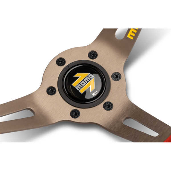 MOMO Drifting Steering wheel - Red Microfibre - Image 6