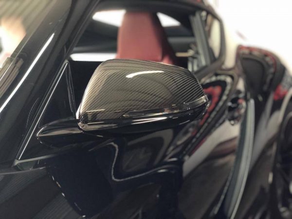 Genuine Toyota Supra A90 Carbon Mirror Caps