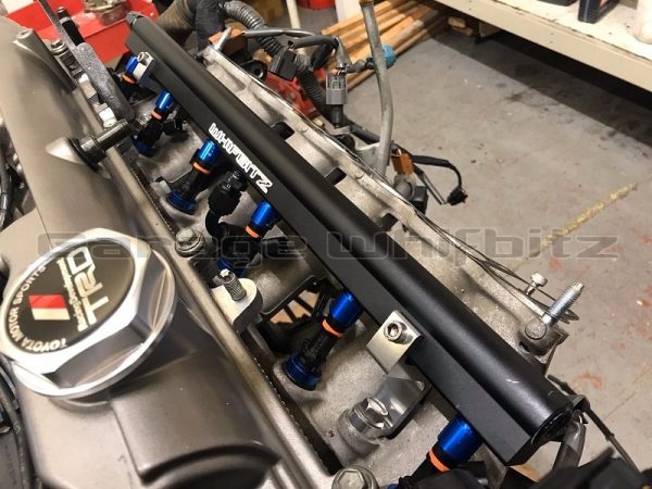 Garage Whifbitz Supra 2JZ-GTE Top Feed Fuel Rail & Injector Kit