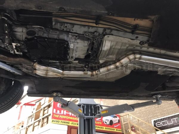 Garage Whifbitz 3.5" Stainless Steel Single Midpipe BMW M3 & M4 F8X
