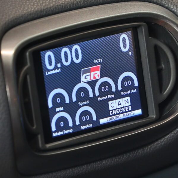 CANchecked MFD32 GEN 2 - 3.2" OBD2 Display for Toyota GR Yaris