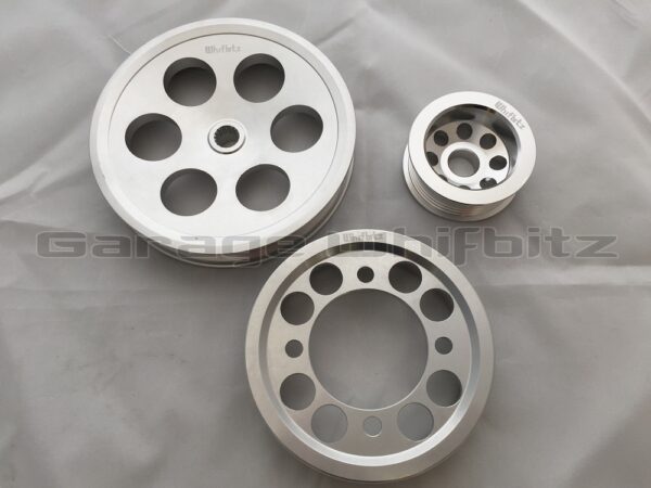 Garage Whifbitz 2JZ/1JZ Billet Engine Pulleys