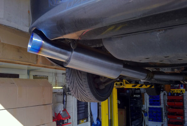 Garage Whifbitz 3" Titanium Supra Exhaust Single Box