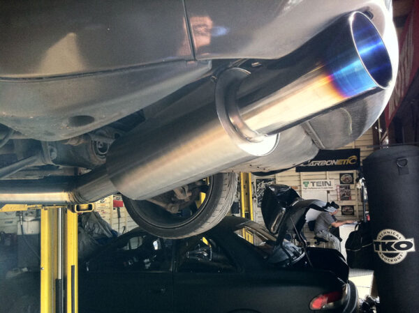 Garage Whifbitz 3" Titanium Supra Exhaust Single Box