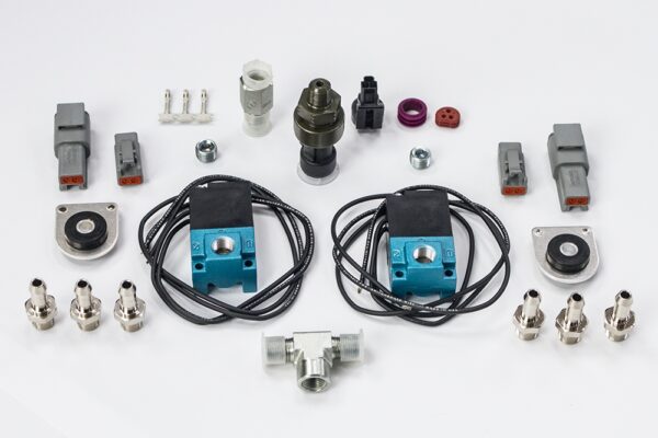 Haltech CO2 Boost Control Dual Solenoid & Pressure Sensor Kit