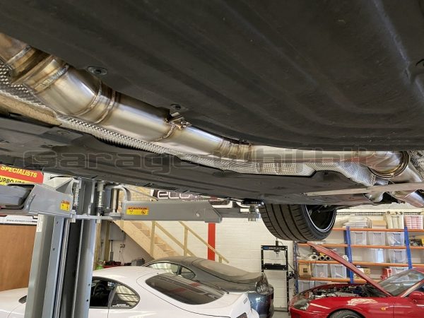Garage Whifbitz 3.5" Stainless Steel Exhaust GR Toyota Supra A90