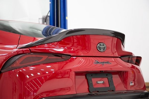Rexpeed V1 GR Supra A90 Forged Carbon Rear Spoiler