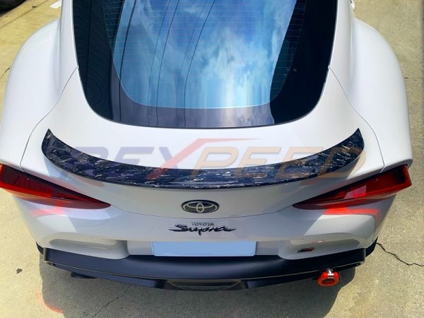 Rexpeed V2 GR Supra A90 Forged Carbon Rear Spoiler