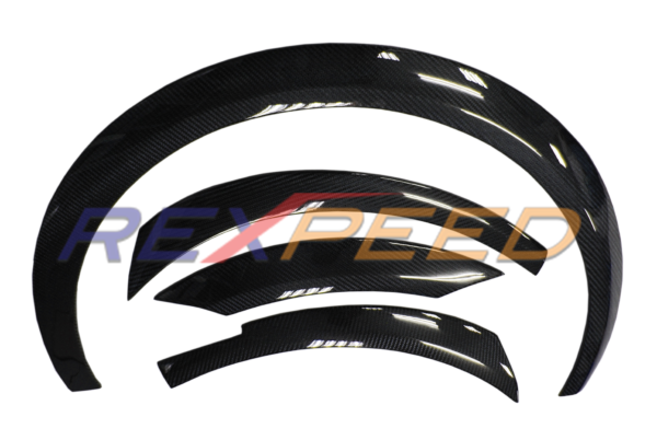 Rexpeed V2 GR Supra Carbon Fiber Fender Trim Kit