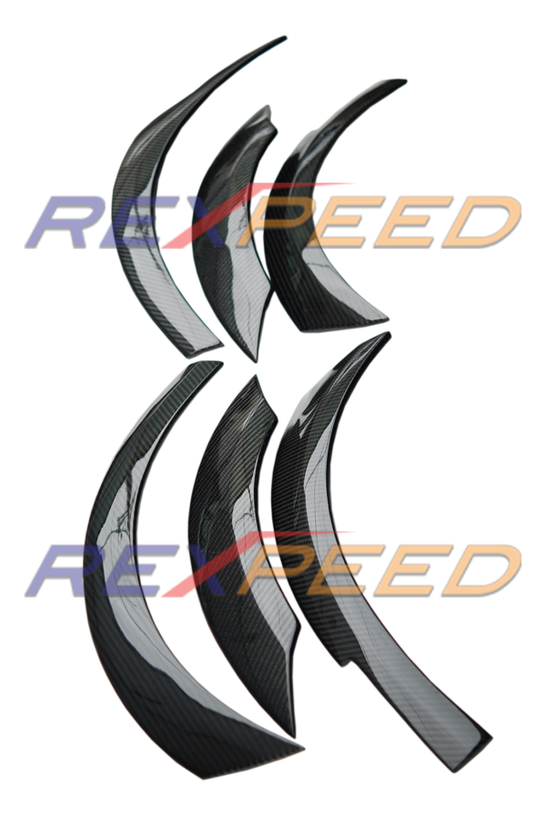 Rexpeed V2 GR Supra Carbon Fiber Fender Trim Kit