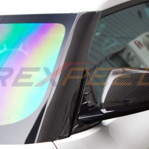 Rexpeed GR Toyota Supra A90 Carbon Pillar Covers