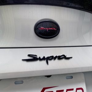 Rexpeed GR Supra A90 Dry Carbon Emblem Covers