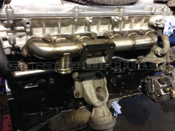 Garage Whifbitz 2JZ-GE T4 Log Manifold