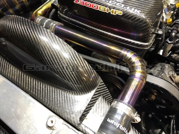 Garage Whifbitz Titanium Supra Radiator Pipe